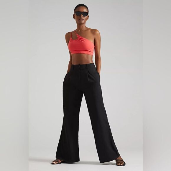 Anthropologie Bryan Park Wide-Leg Linen Trousers - Picture 1 of 7